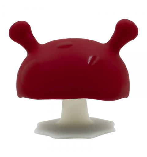 Mombella Mushroom - Uspakajający gryzak Dla Dzieci Grzybek | Chimney Red